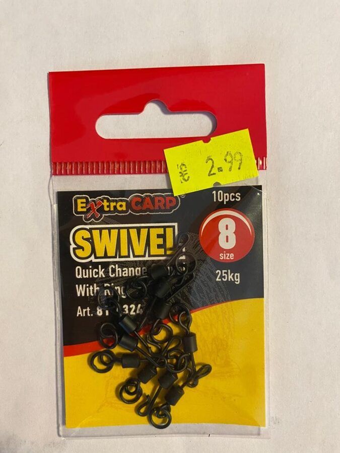 Griezulis Extra Carp Quick change Swivel with Ring