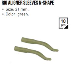 Gumija Carp Zoom Rig Aligner Sleeves N-shape