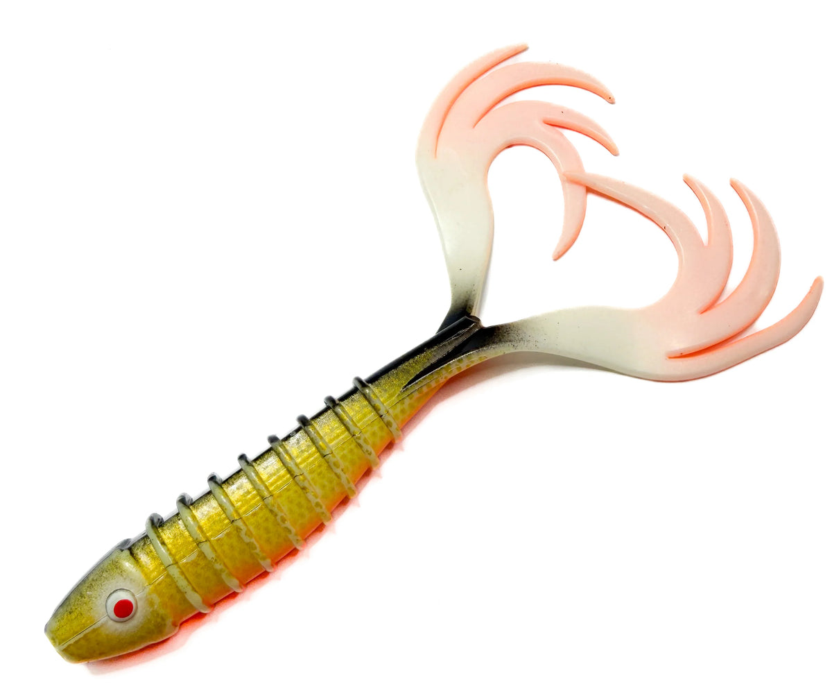 Silikona māneklis Oshelure V-bone Double Tail 14 cm / 15 g