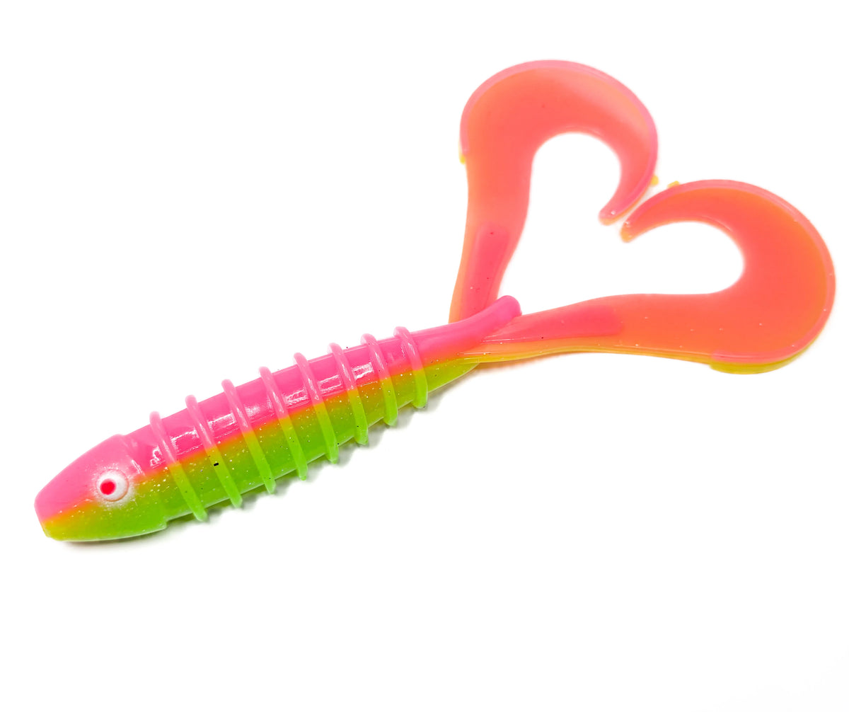 Silikona māneklis Oshelure V-bone Double Tail 14 cm / 15 g