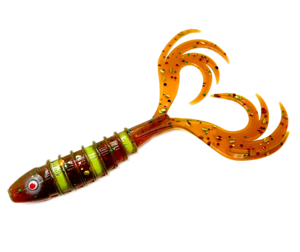 Silikona māneklis Oshelure V-bone Double Tail 14 cm / 15 g