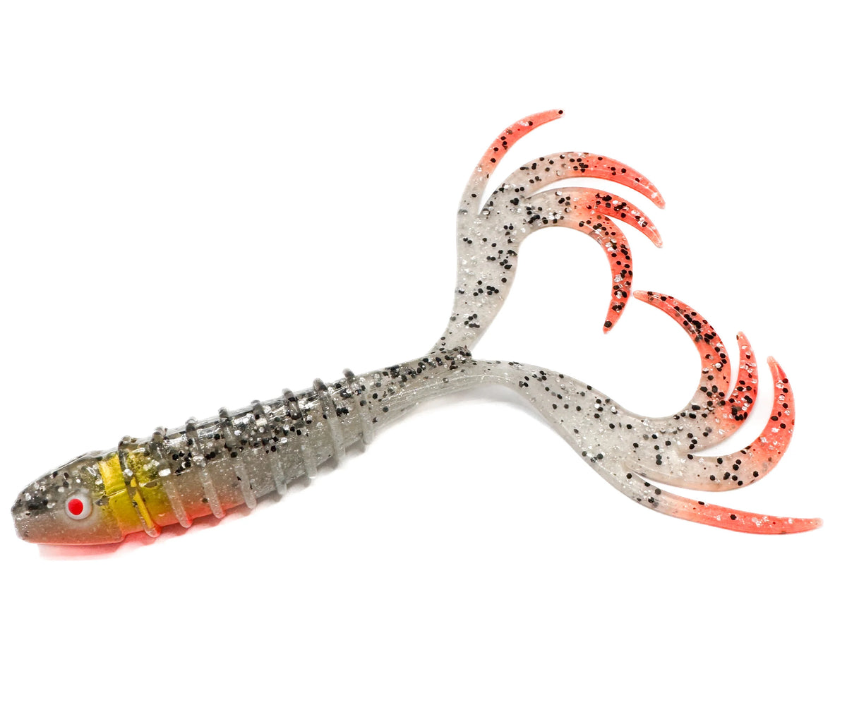 Silikona māneklis Oshelure V-bone Double Tail 14 cm / 15 g