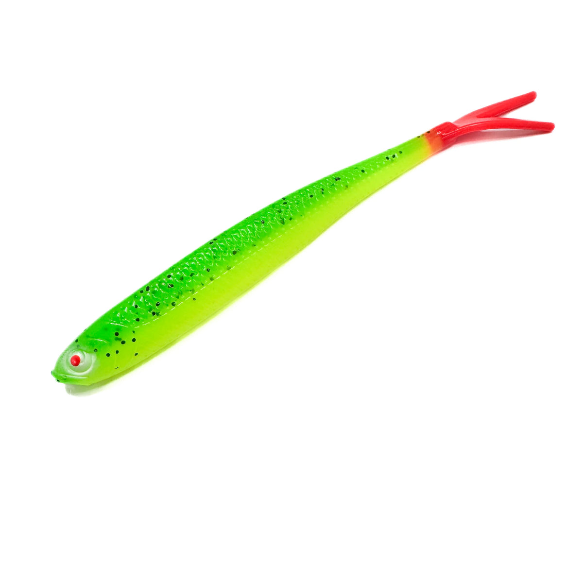 OSHELure Zander Saba Pelagic punase sabaga, 7" silikoonist koha lantidele