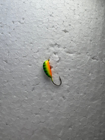 Volframist mormõška teemandiga "BANAAN" 1.2g