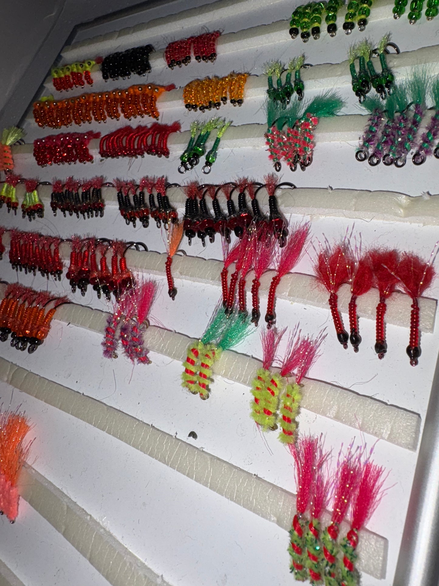 PEIPUSA UV-efektiga lend, talvine peibutis erinevates vormides