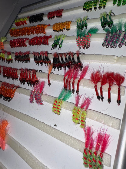 PEIPUSA UV-efektiga lend, talvine peibutis erinevates vormides