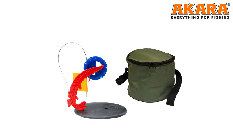 Ziemas ūdas komplekts LĪDAKA aprīkota (apaļā somā, diam. 190 mm, iepak. 10 gab.)