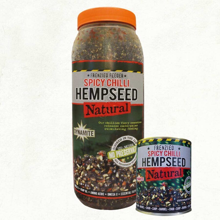 Kaņepe Dynamite baits Frenzied Hempseed Chilli