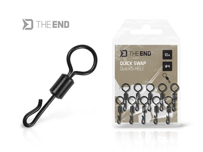 Karabīne  Delphin TheEND QuickS Heli / 10 pcs