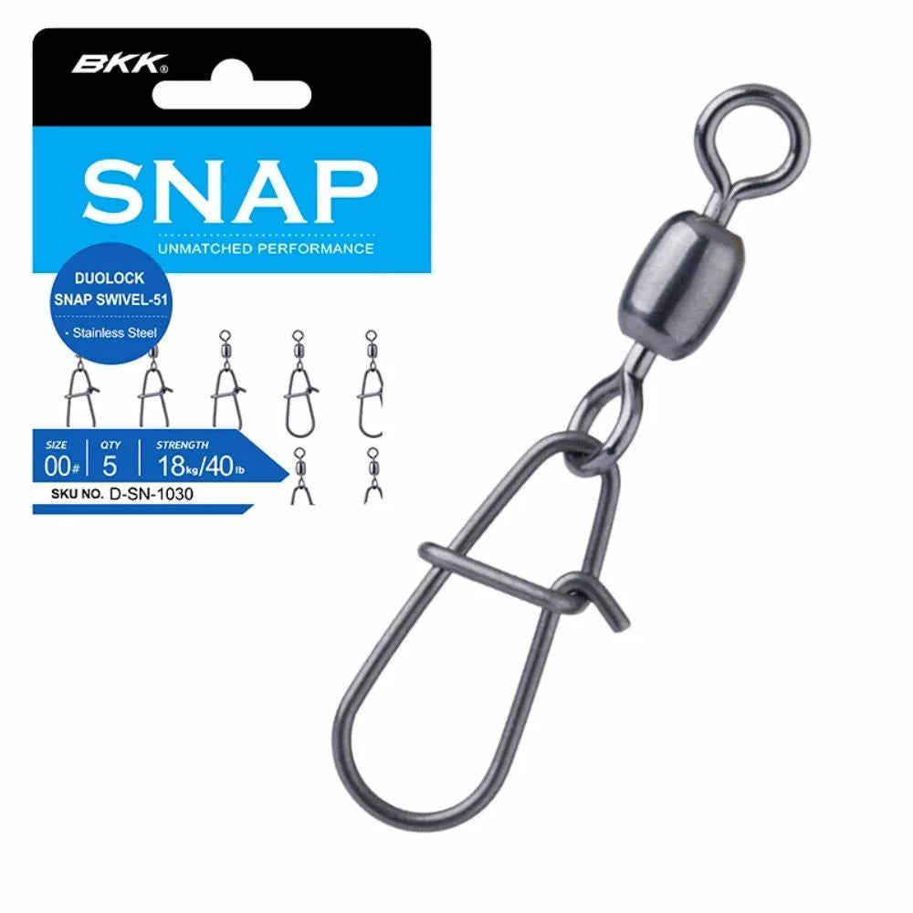 Karabīnes BKK Duo Lock Snap Swivel-51