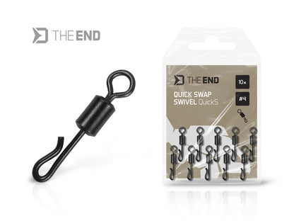 Karabīnes Delphin TheEND QuickS / 10 pcs