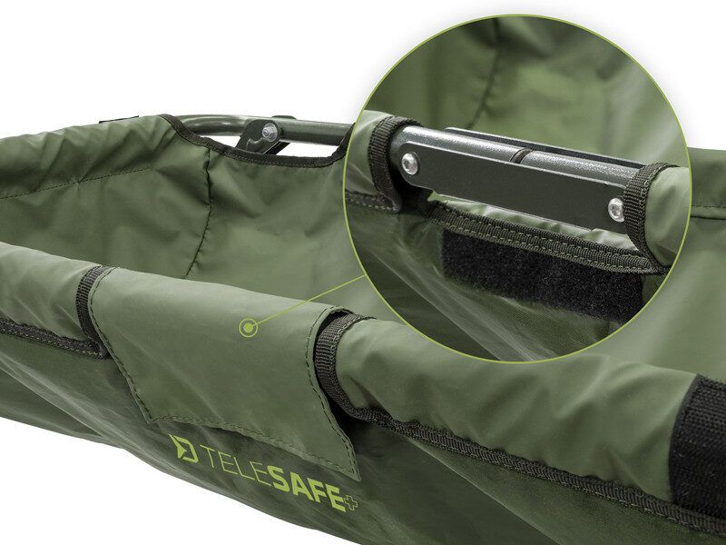 Karpu gultiņa Delphin Carp cradle TeleSAFE+