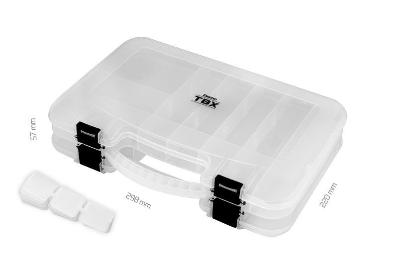 Kastīte Delphin Box TBX Duo 298-12P Clip 298x220x57mm