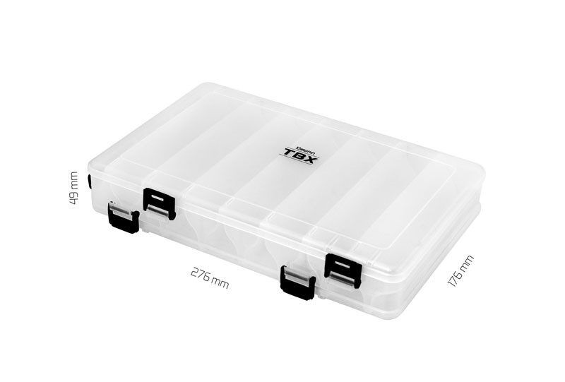 Kastīte Delphin TBX Duo 276-16P Clip 276x176x49mm