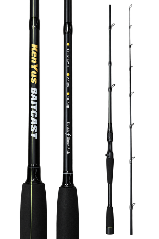 Baitcasting-ritv Ken Yus Baitcast 2,10 m 10–50 g