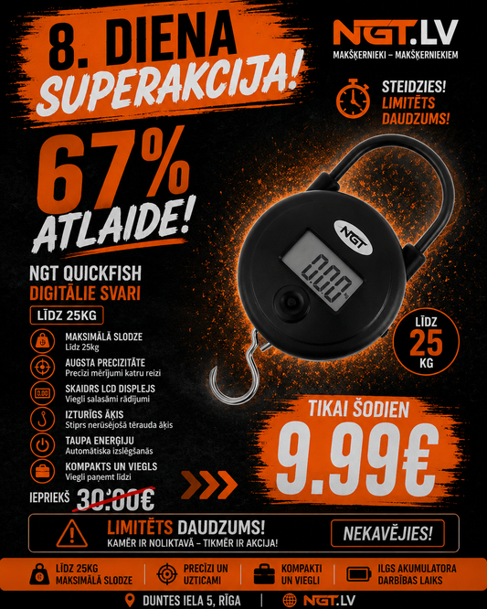 NGT kiirkala kaalud