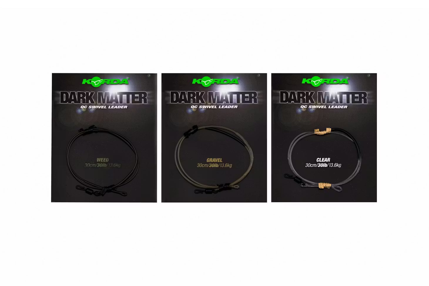 Leadcore Korda Dark Matter Leader QC Swivel