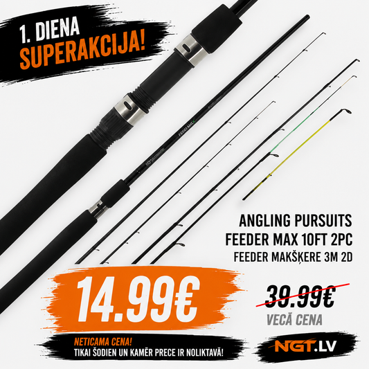 Söödapüügiks mõeldud söödakast "Feeder Max" - 10 jalga, 2 tk