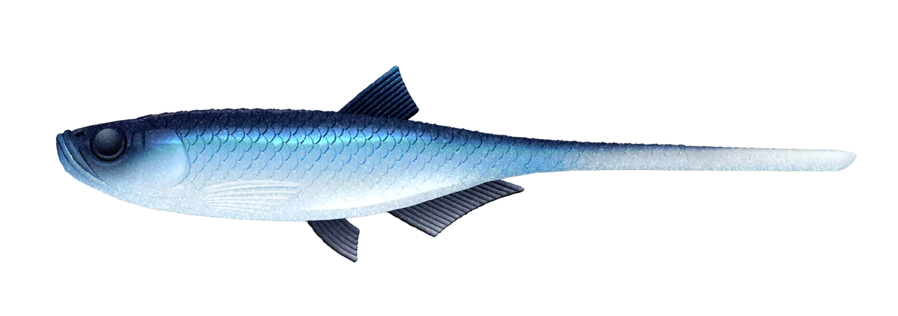 Silikoonlant Libra Lures Bleak Slug Tail 8.2"