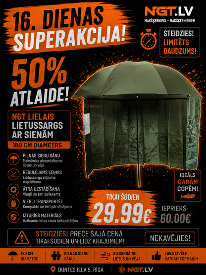 Vihmavari NGT vihmavari - 45" külgedega