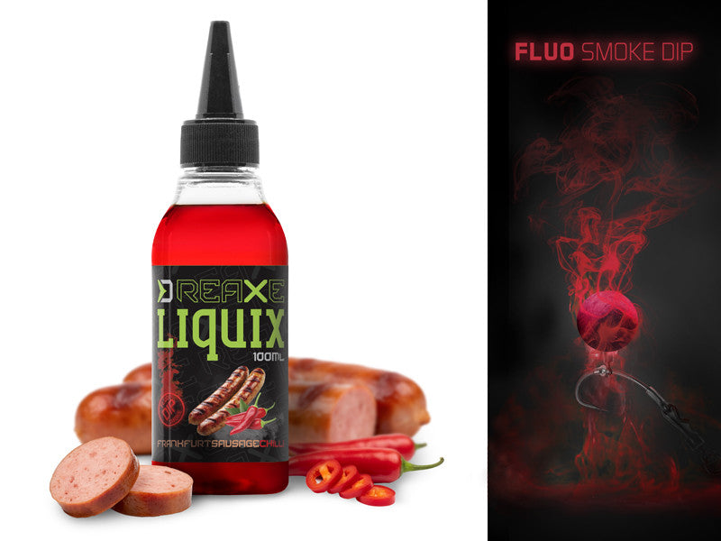 Likvīds Delphin Fluo dip D SNAX LiquiX Frankfurt Sausage