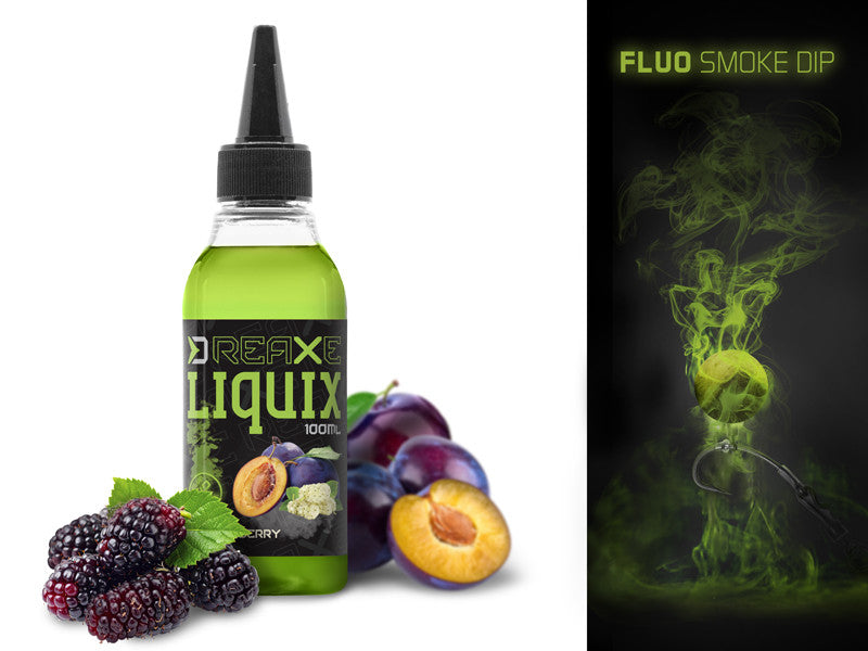 Likvīds Delphin Fluo dip D SNAX LiquiX Plum Mulberry