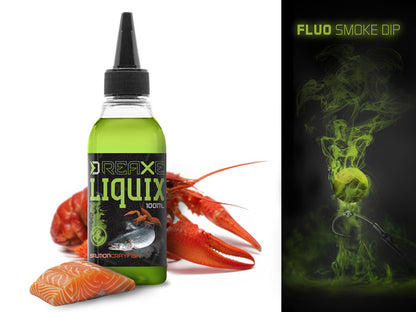 Likvīds Delphin Fluo dip D SNAX LiquiX Salmon Crayfish