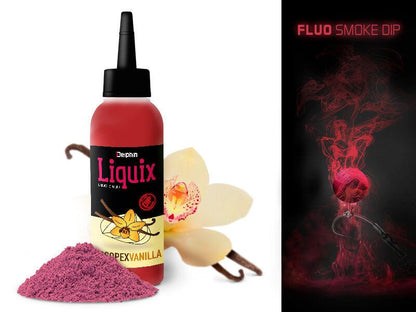 Likvīds Delphin Fluo dip D SNAX LiquiX Scopex Vanilla