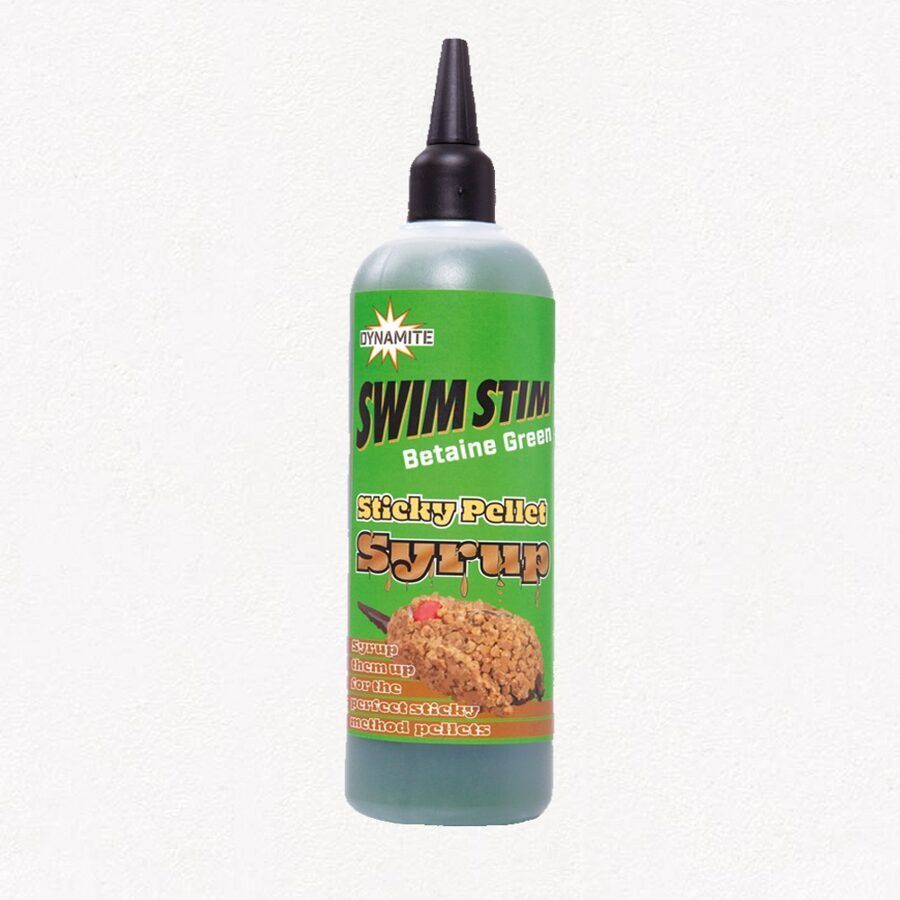 Likvīds Dynamite SwimStim Sticky Pellet Syrup – Betaine green 300ml