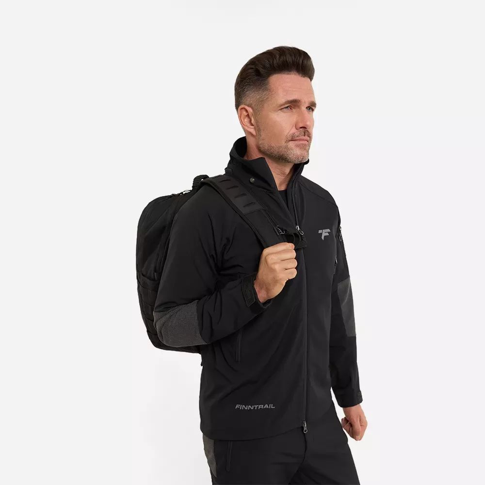 Mugursoma FINNTRAIL TACTIC 30L BLACK 1737