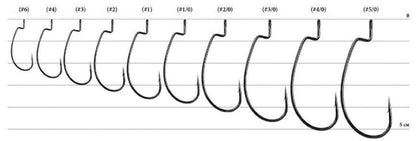 Ofseta āķi Decoy Worm17 Kg Hook