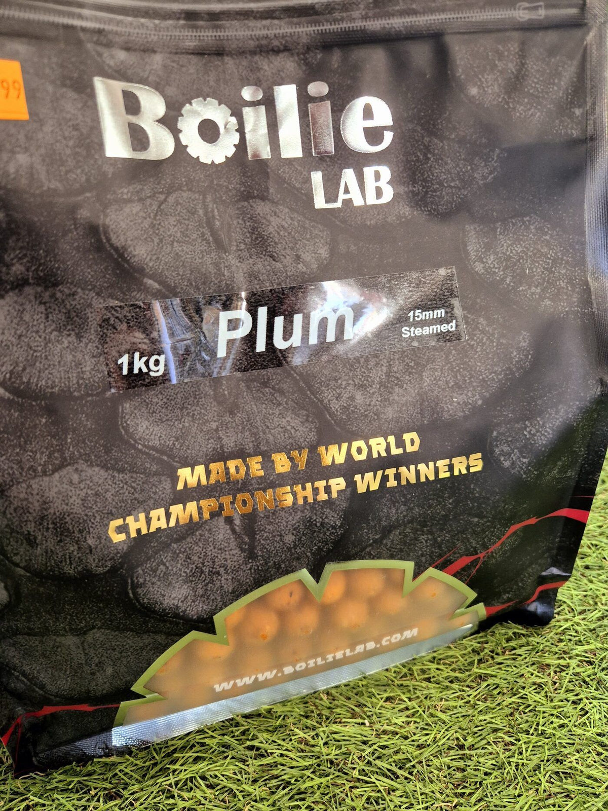 Pasaules čempionu boilas BoilieLab / BoilasLV Plum  15mm / 1kg