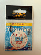 Trossid Agat Nickel Titanium Profi UL | 2 tk | 6 lb (talipüügi tross)