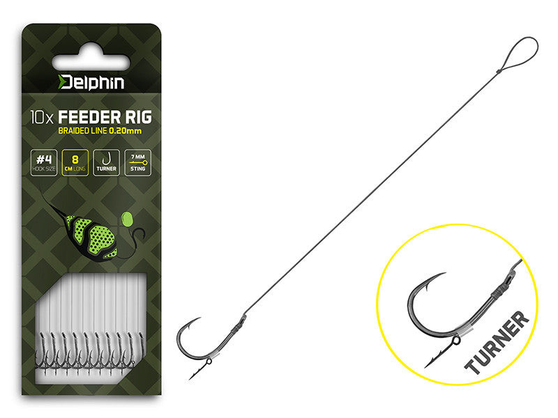 Pavadiņas Delphin Braided Sting - Turner / 10pcs