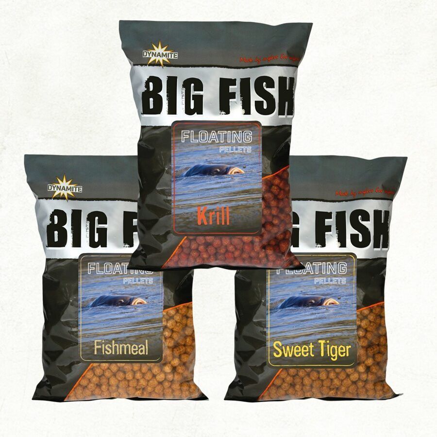 Peletes Dynamite Big Fish Floating Feed Pellets 11 mm 1,2kg