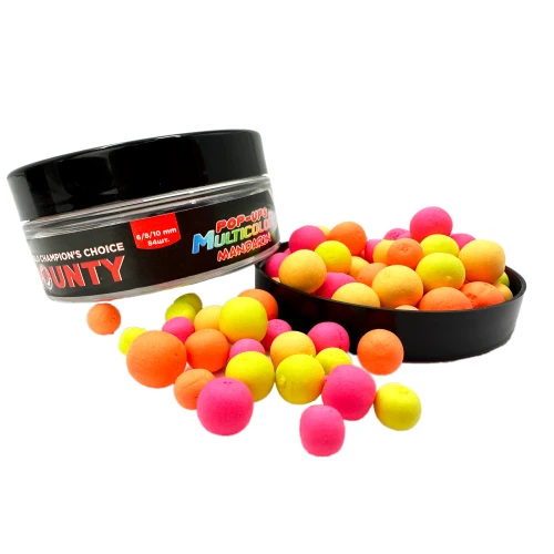 Pop Up BOUNTY MULTICOLOR MULTISIZE MANDARIN 6/8/10mm