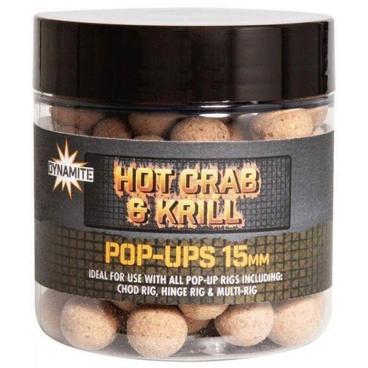 Pop Up Dynamite Baits – Hot Crab & Krill Foodbait