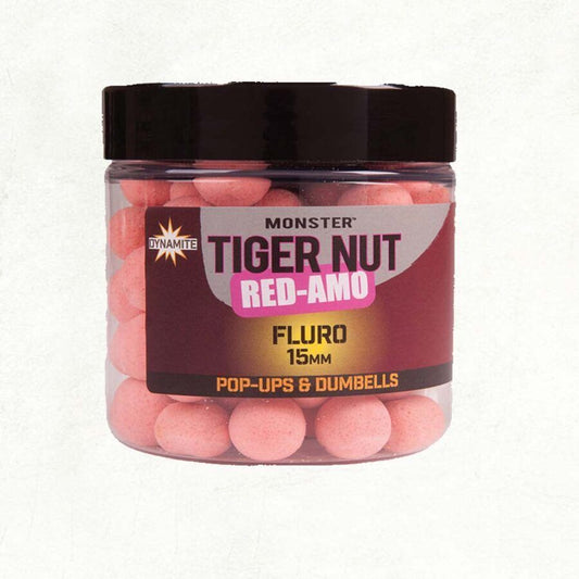 Pop Up Dynamite Baits Tiger Nut Red Amo Fluro Pop Ups