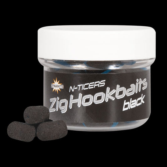 Pop Ups Dynamite Baits N-Ticers Zig Hook Baits Black