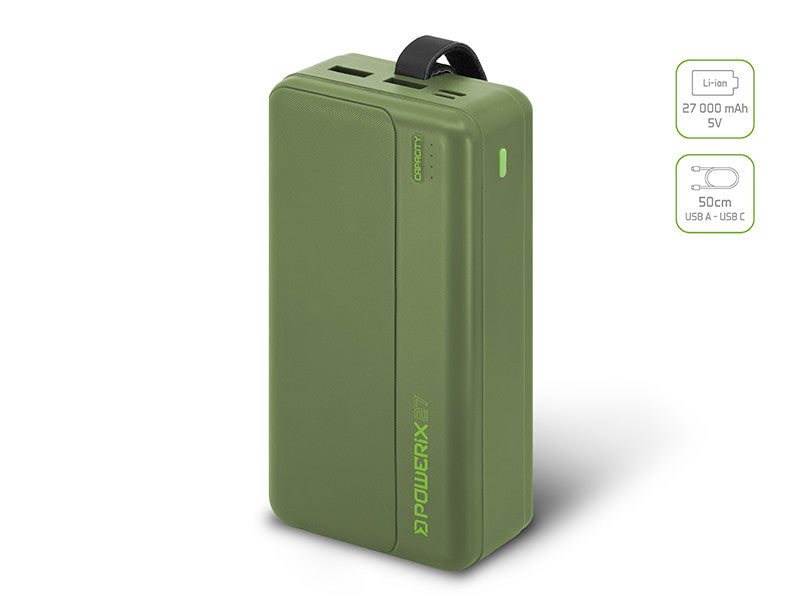 Powerbank Delphin PoweriX / 27 000 mAh
