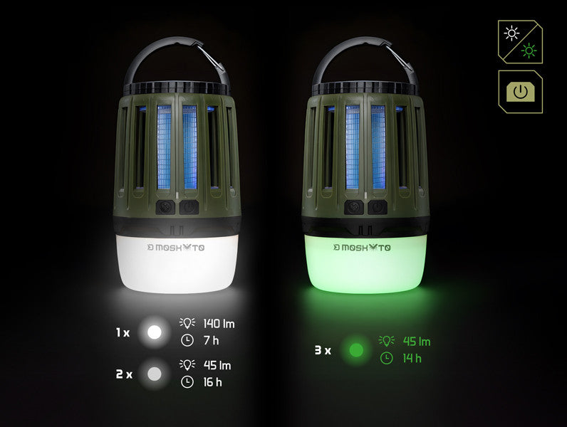 Pretinsektu lampa Delphin MOSKYTO 3W/2600mAh