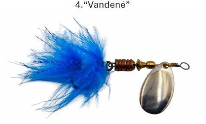 Rotiņš Anglertails 8cm / 5g - Roku darbs / 4. Vandene