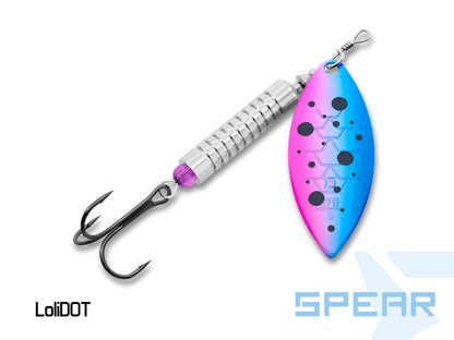 Rotiņš Delphin SPEAR Spinner LoliDOT