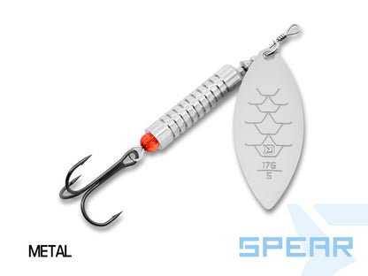 Rotiņš Delphin SPEAR Spinner Metal