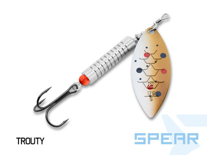 Rotiņš Delphin SPEAR Spinner Trouty