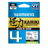Pītā aukla Shimano Kairiki 4 150m M Green