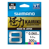 Punutud tamiil Shimano Kairiki 8 300m Multi C