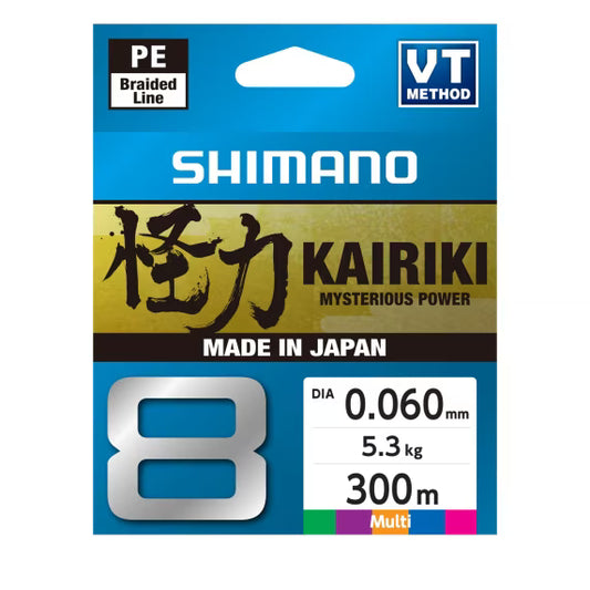 Punutud tamiil Shimano Kairiki 8 300m Multi C