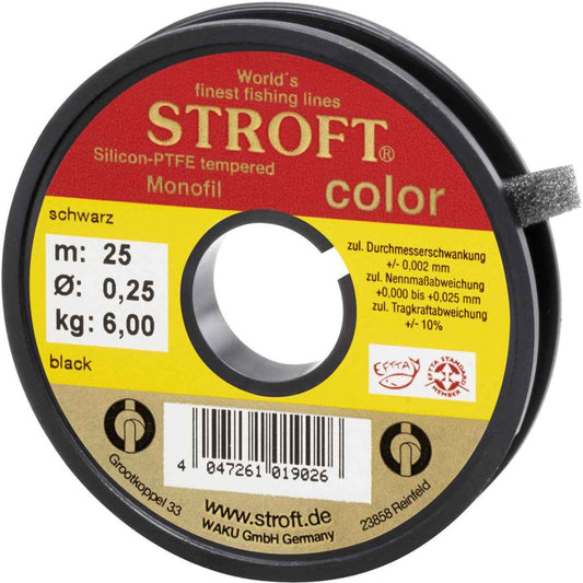 Stroft Monofilament Line Värvus Must 25m