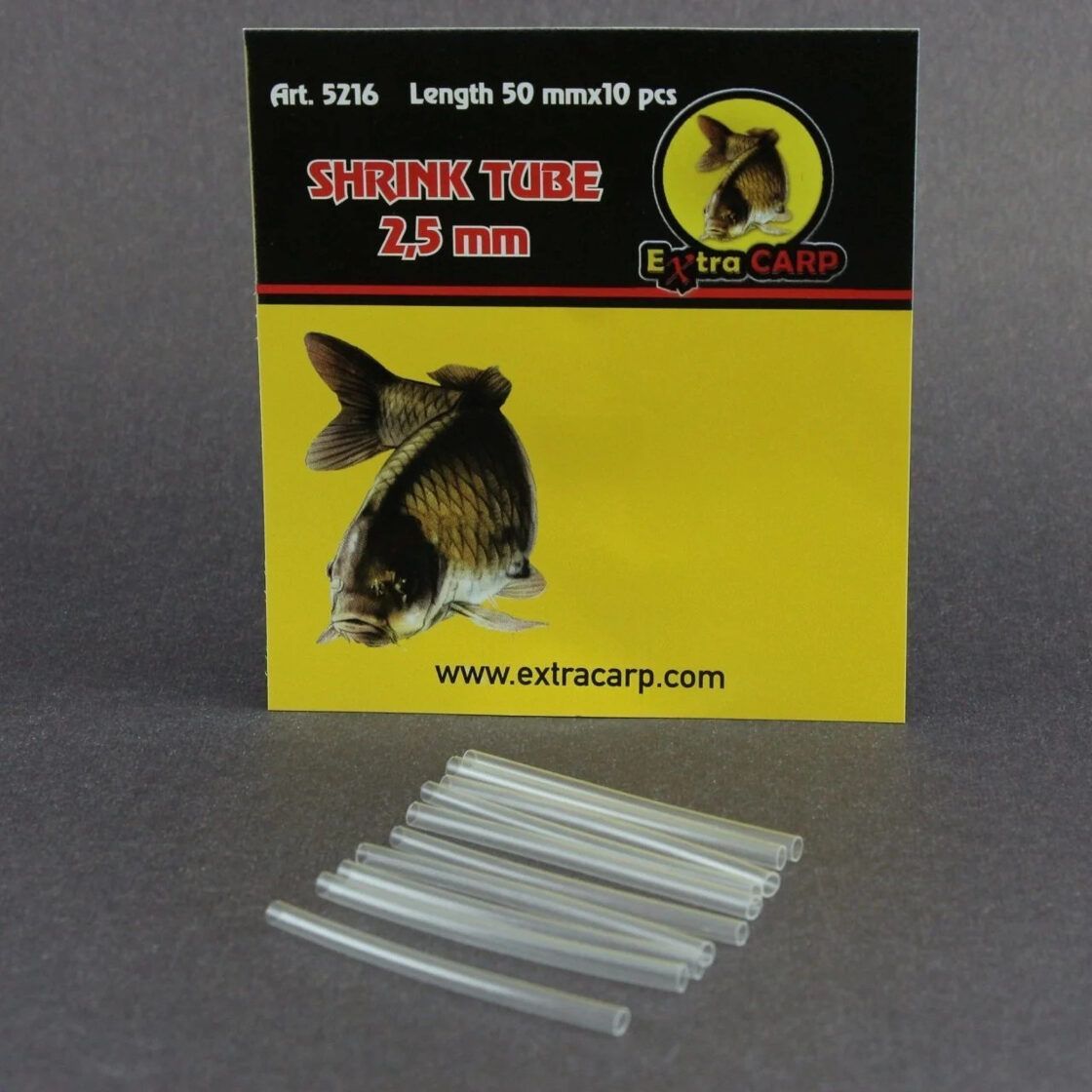 Saraušanās truba EXC Shrink Tube 2.5 mm / 50 mm /10 pcs